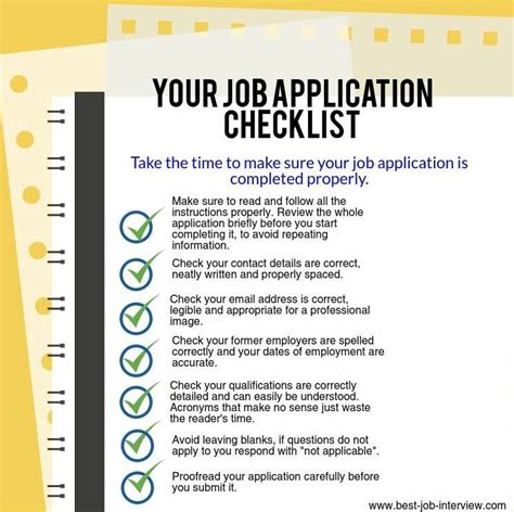 Application Tips