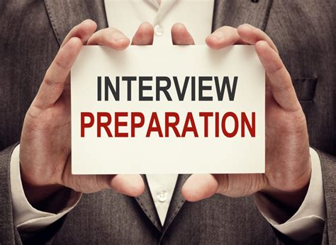 Prepare for the Interview