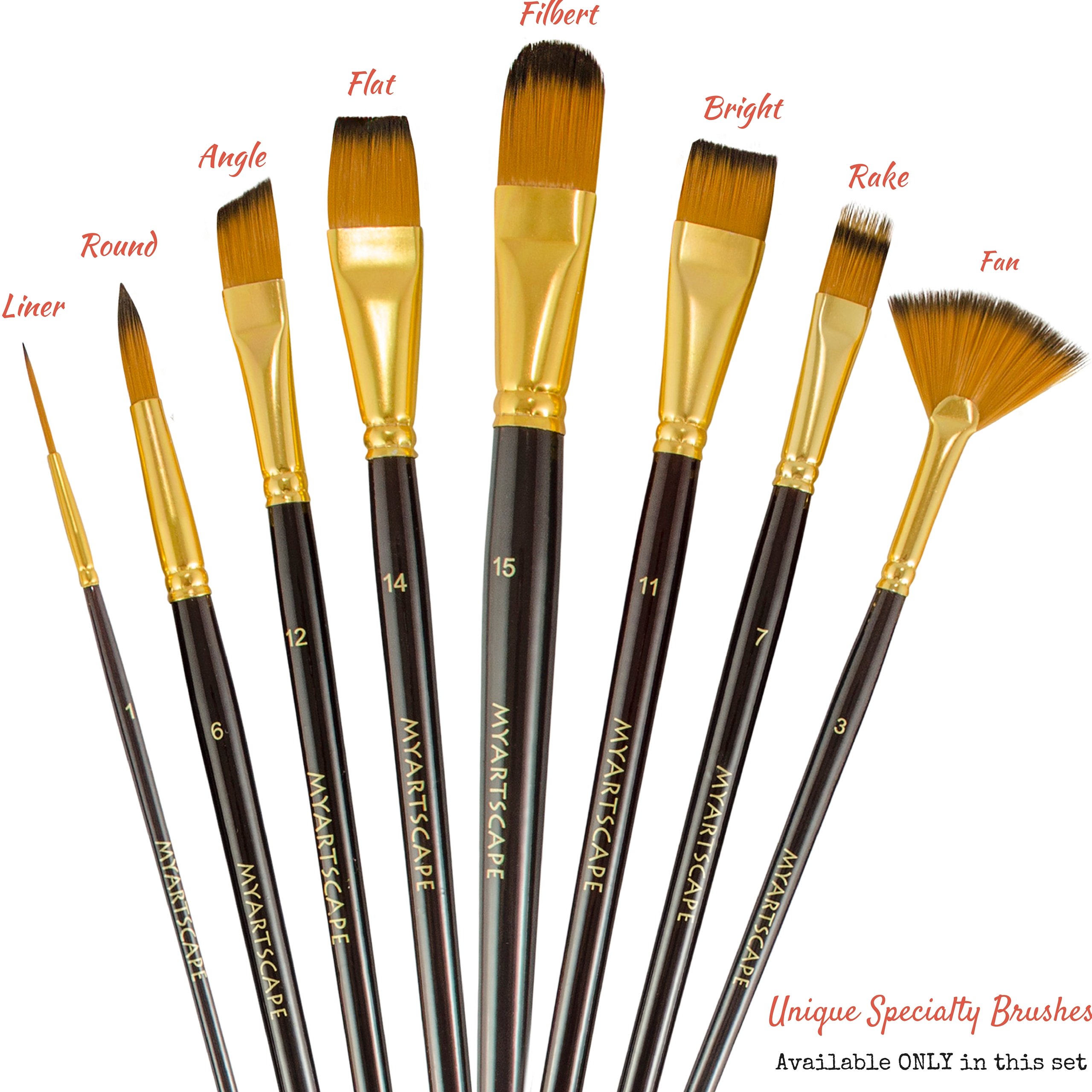 Art Supplies Brushes