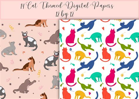 Cat Themed Artwork Printables