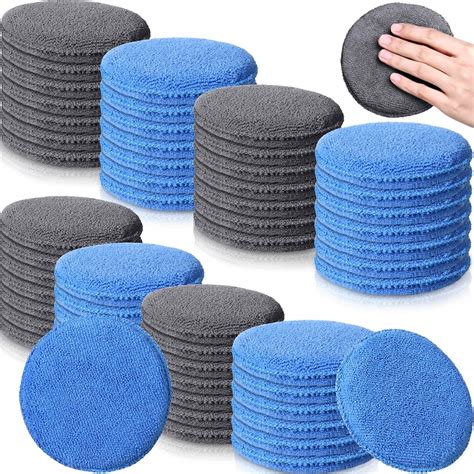 Wax applicator pads cleaning process