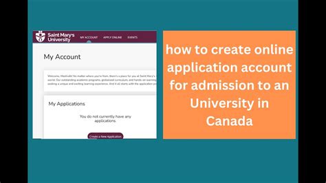 Create an online application account for University of KZN