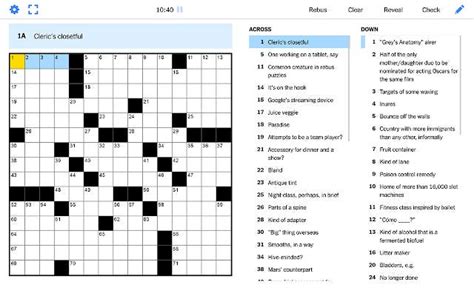 Crossword Puzzle Resources