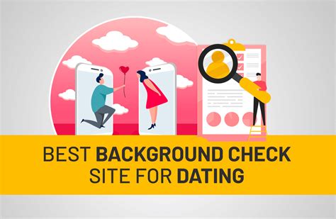 Dating background check sample