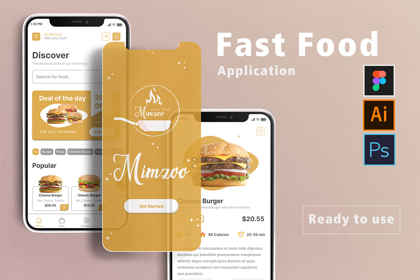 Fast Food Application Gallery