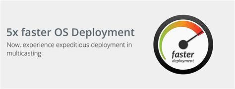 Faster Deployment