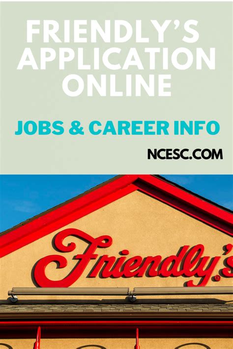 Friendly's Job Opportunities