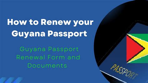 Guyana Passport Renewal Tips