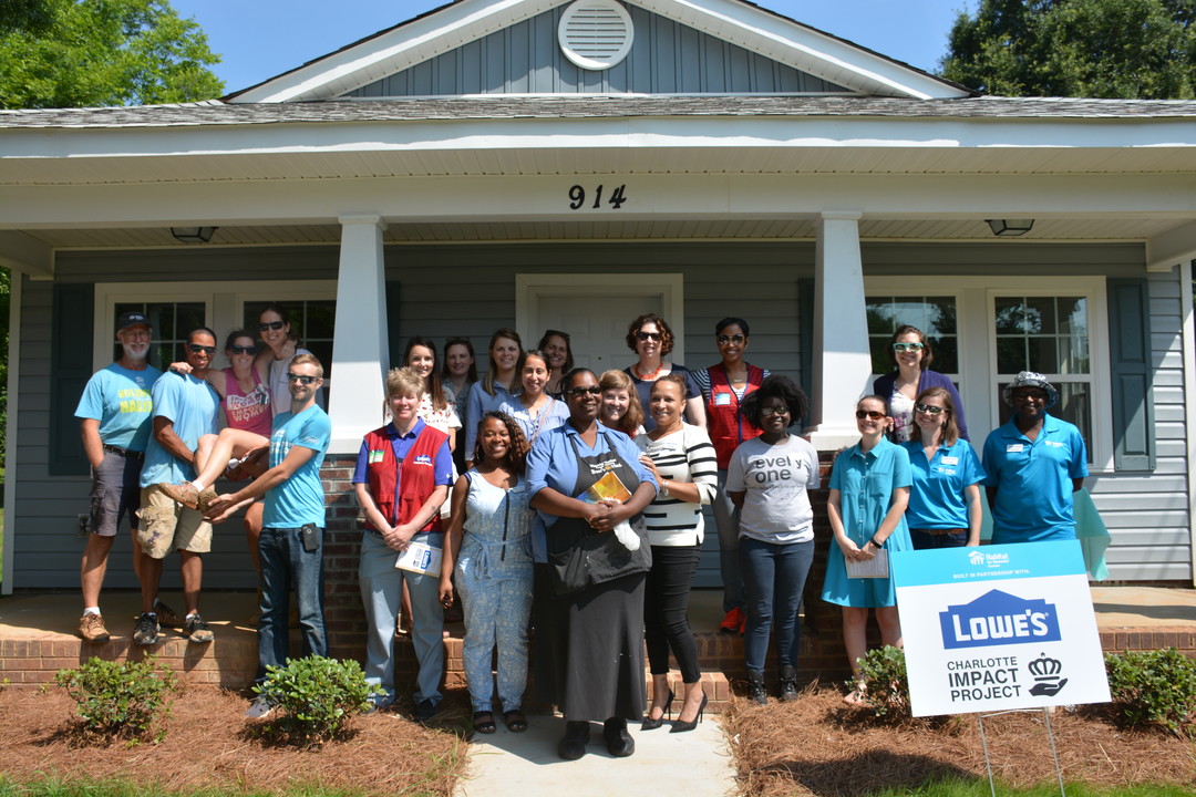 Habitat for Humanity Charlotte Home Dedication