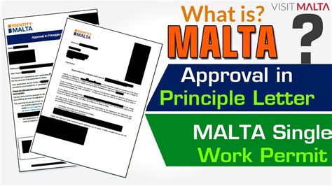 Malta Work Permit Sample