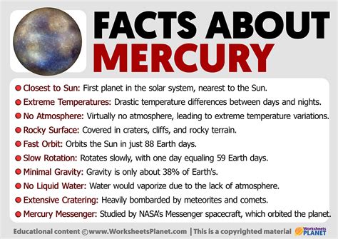 Mercury Facts