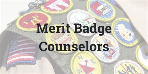 Merit Badge Counselor Resources