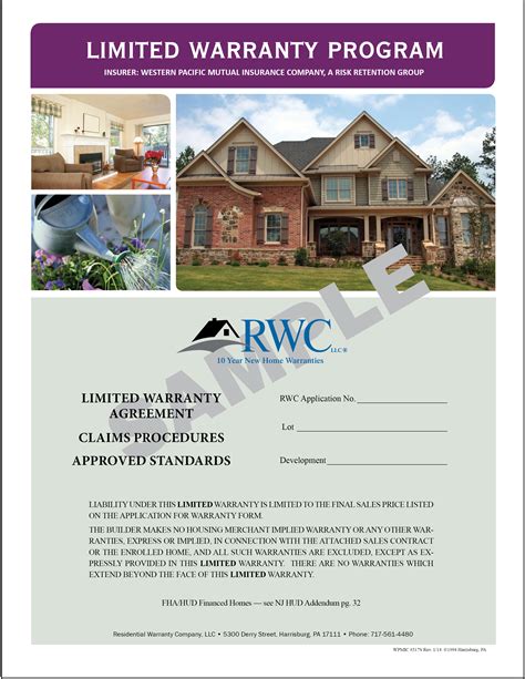 NJ New Home Warranty Application Review