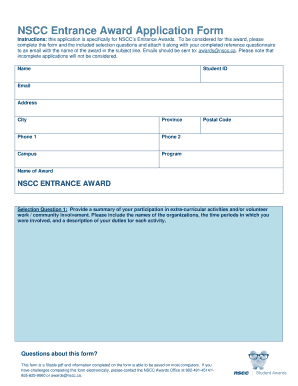 NSCC Fax Application