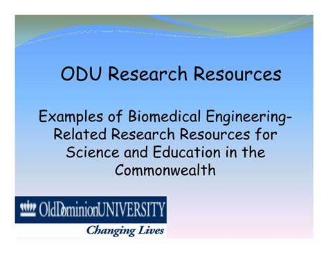 ODU Research