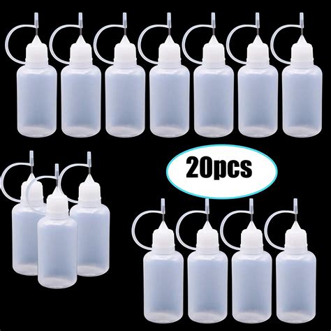 Precision Tip Applicator Bottles for Beauty and Cosmetics