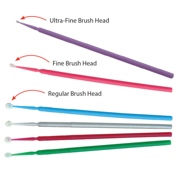 Types of Dental Applicator Brushes