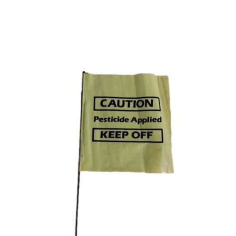 Re-Entry Pesticide Flags