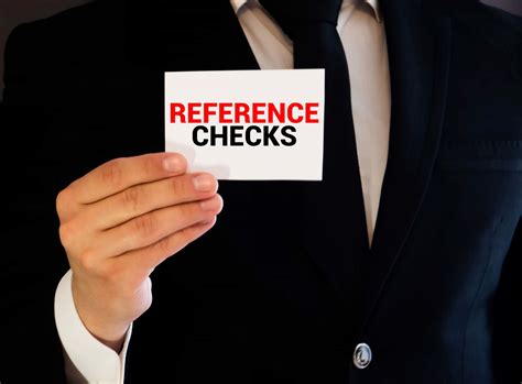 Reference Checks