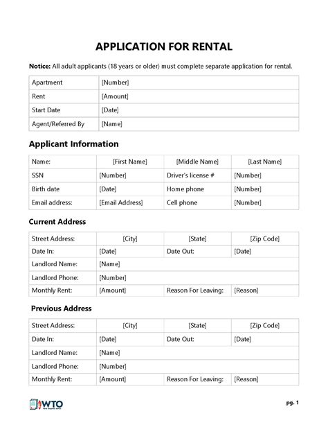 Rental Application FAQs and Answers