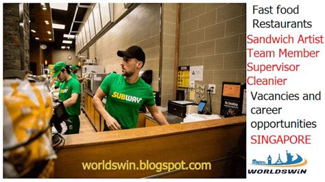 Subway Career Opportunities