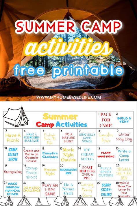 Summer Camp Activities