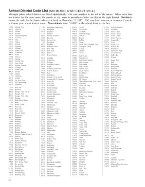 Tax District Code 4