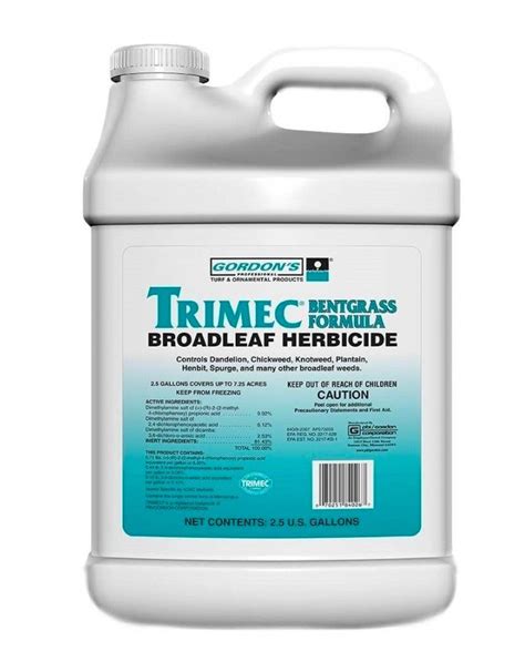 Trimec Herbicide Label