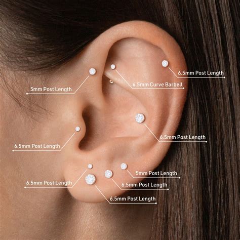 Types of Flat Back Earring Applicators Gallery