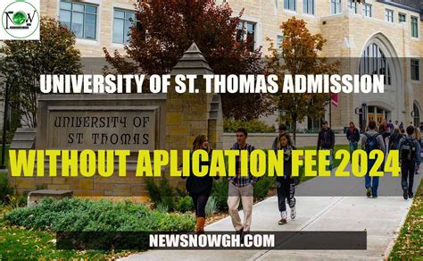 University of St. Thomas Admissions Requirements