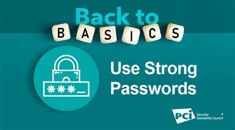 Use Strong Passwords