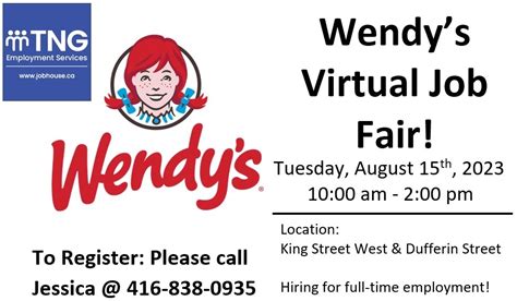 Wendy's Job Fair